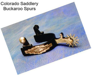 Colorado Saddlery Buckaroo Spurs