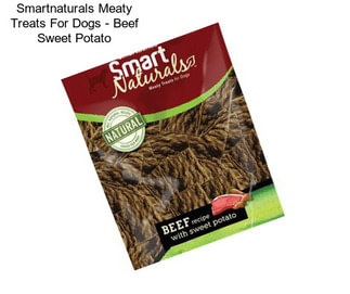 Smartnaturals Meaty Treats For Dogs - Beef Sweet Potato