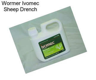 Wormer Ivomec Sheep Drench