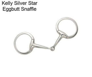 Kelly Silver Star Eggbutt Snaffle