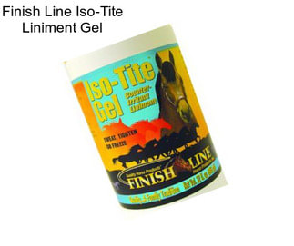 Finish Line Iso-Tite Liniment Gel