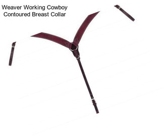 Weaver Working Cowboy Contoured Breast Collar