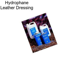 Hydrophane Leather Dressing