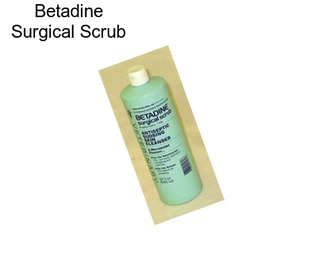 Betadine Surgical Scrub