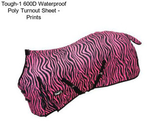 Tough-1 600D Waterproof Poly Turnout Sheet - Prints