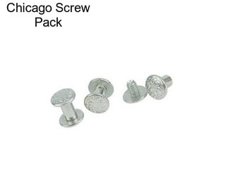 Chicago Screw Pack