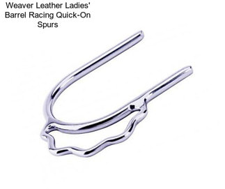 Weaver Leather Ladies\' Barrel Racing Quick-On Spurs