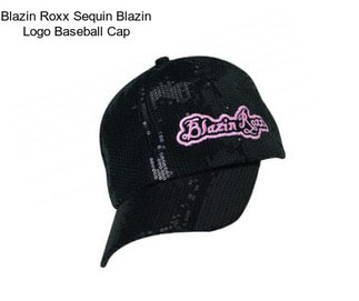 Blazin Roxx Sequin Blazin Logo Baseball Cap