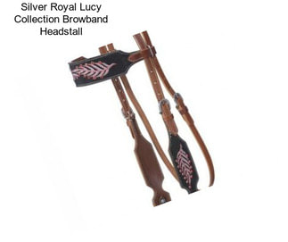 Silver Royal Lucy Collection Browband Headstall