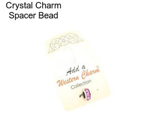 Crystal Charm Spacer Bead