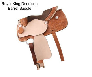 Royal King Dennison Barrel Saddle