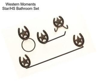 Western Moments Star/HS Bathroom Set