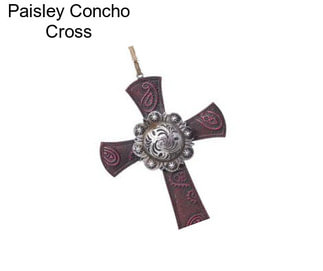 Paisley Concho Cross