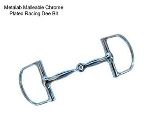 Metalab Malleable Chrome Plated Racing Dee Bit