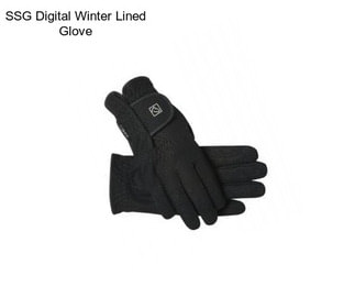 SSG Digital Winter Lined Glove