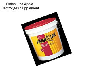 Finish Line Apple Electrolytes Supplement