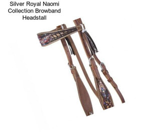 Silver Royal Naomi Collection Browband Headstall