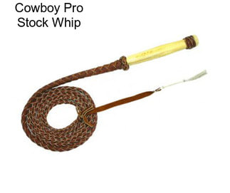 Cowboy Pro Stock Whip