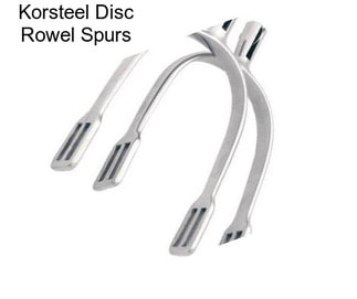 Korsteel Disc Rowel Spurs