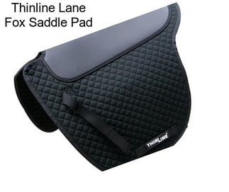 Thinline Lane Fox Saddle Pad