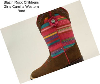 Blazin Roxx Childrens Girls Camilla Western Boot