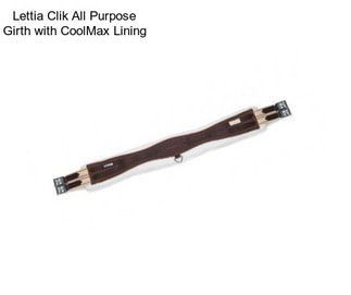 Lettia Clik All Purpose Girth with CoolMax Lining