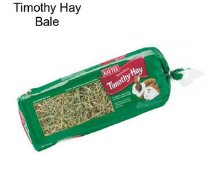 Timothy Hay Bale