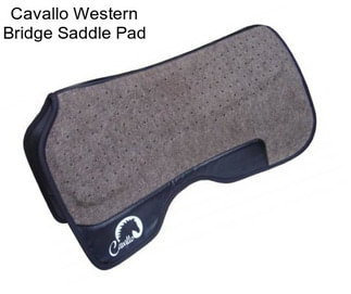 Cavallo Western Bridge Saddle Pad