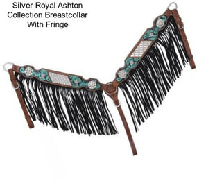 Silver Royal Ashton Collection Breastcollar With Fringe