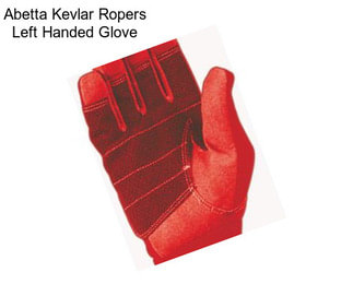 Abetta Kevlar Ropers Left Handed Glove