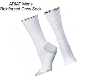 ARIAT Mens Reinforced Crew Sock