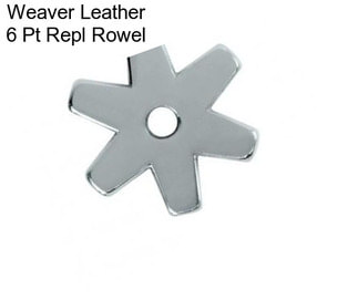 Weaver Leather 6 Pt Repl Rowel