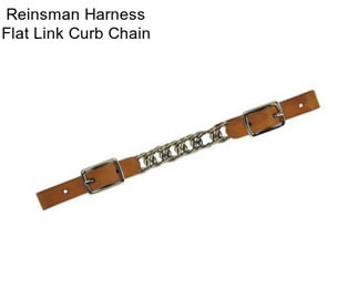 Reinsman Harness Flat Link Curb Chain