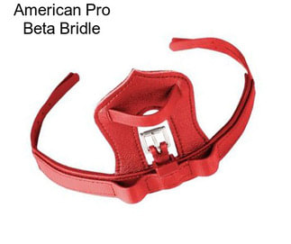 American Pro Beta Bridle