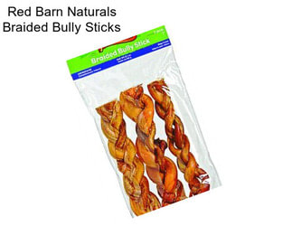 Red Barn Naturals Braided Bully Sticks