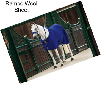 Rambo Wool Sheet