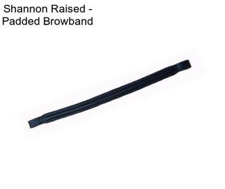 Shannon Raised - Padded Browband