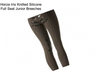 Horze Iris Knitted Silicone Full Seat Junior Breeches