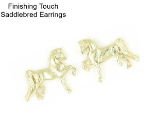 Finishing Touch Saddlebred Earrings