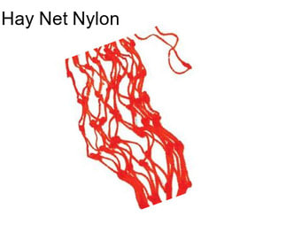 Hay Net Nylon