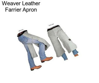 Weaver Leather Farrier Apron