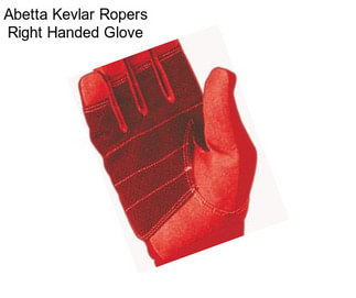 Abetta Kevlar Ropers Right Handed Glove