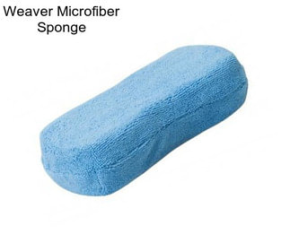 Weaver Microfiber Sponge