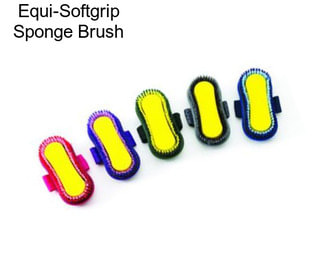Equi-Softgrip Sponge Brush