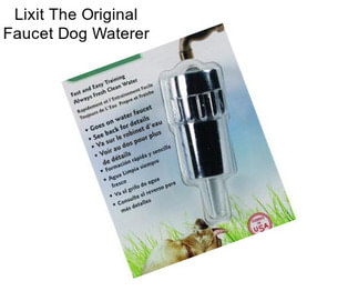 Lixit The Original Faucet Dog Waterer