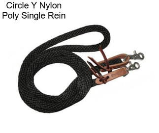 Circle Y Nylon Poly Single Rein