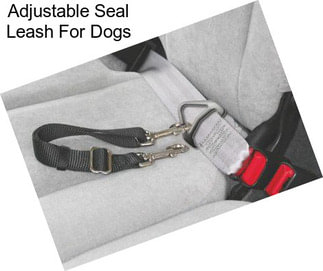 Adjustable Seal Leash For Dogs