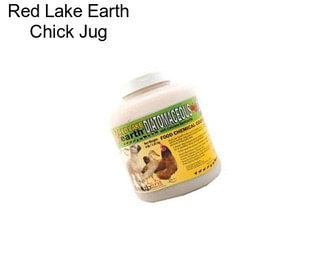 Red Lake Earth Chick Jug