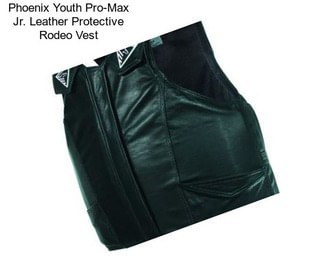 Phoenix Youth Pro-Max Jr. Leather Protective Rodeo Vest