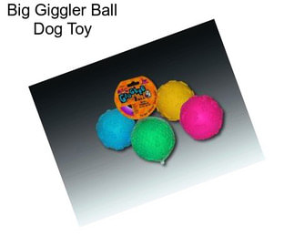 Big Giggler Ball Dog Toy